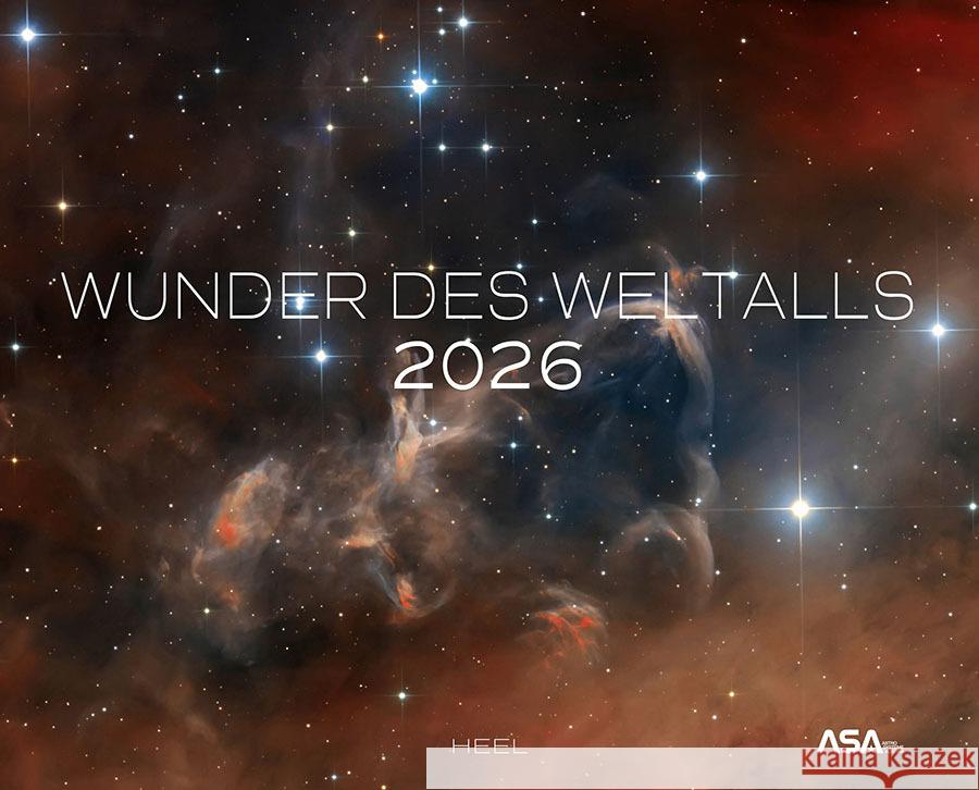 Wunder des Weltalls Kalender 2026 ASA Systeme GmbH 9783966649391 Heel Verlag - książka