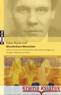 Wunderbare Menschen Graf, Oskar M.   9783869060095 BUCH & media - książka