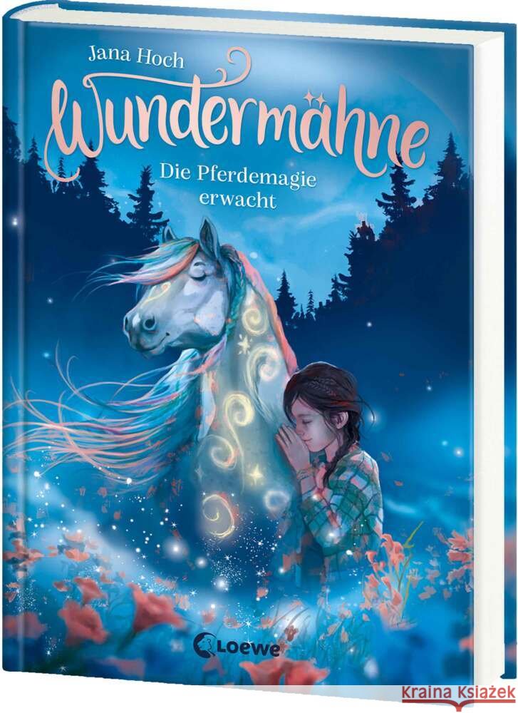 Wundermähne (Band 1) - Die Pferdemagie erwacht Hoch, Jana 9783743219151 Loewe - książka