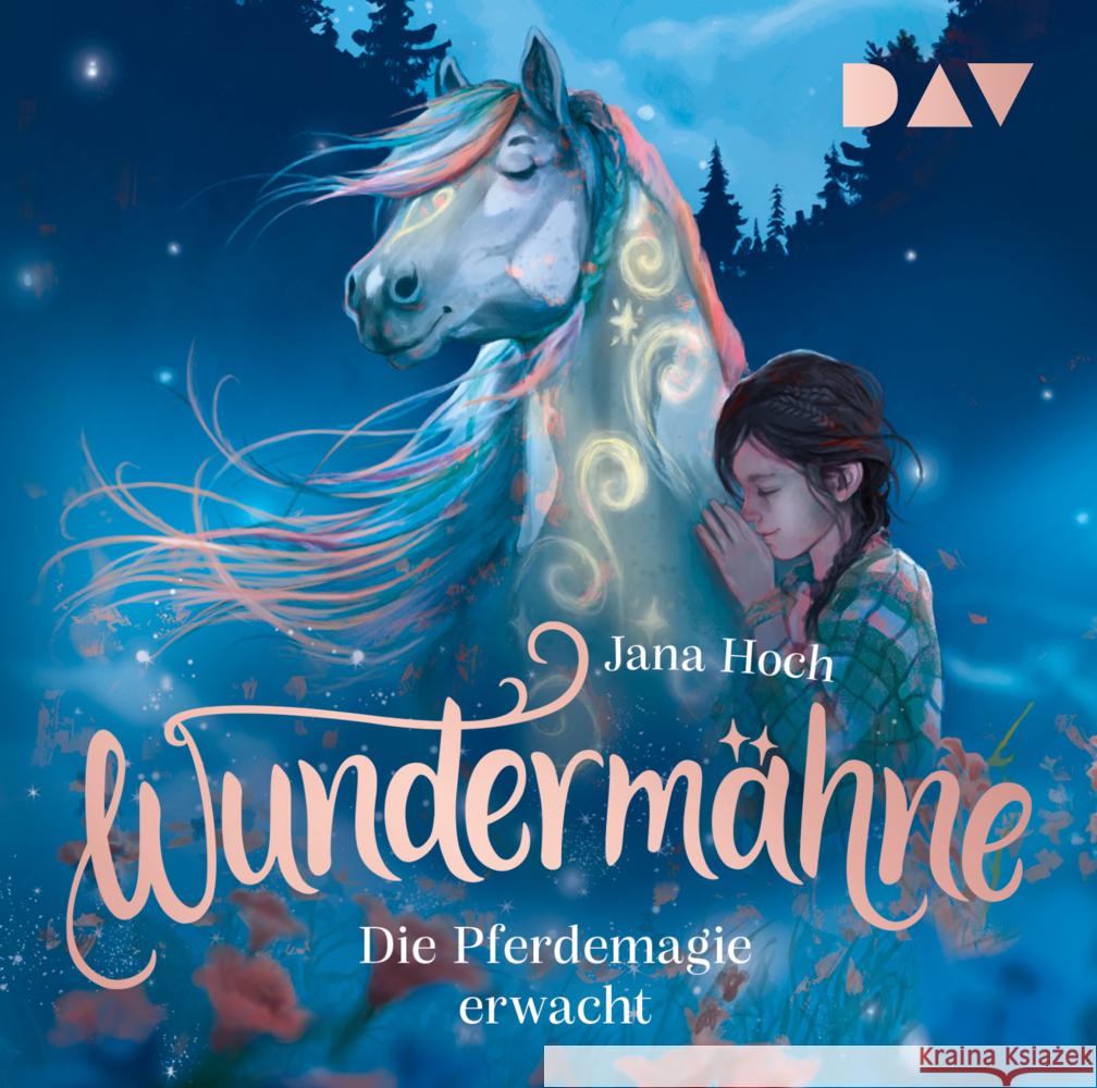 Wundermähne - Teil 1: Die Pferdemagie erwacht, 1 Audio-CD Hoch, Jana 9783742434890 Der Audio Verlag, DAV - książka