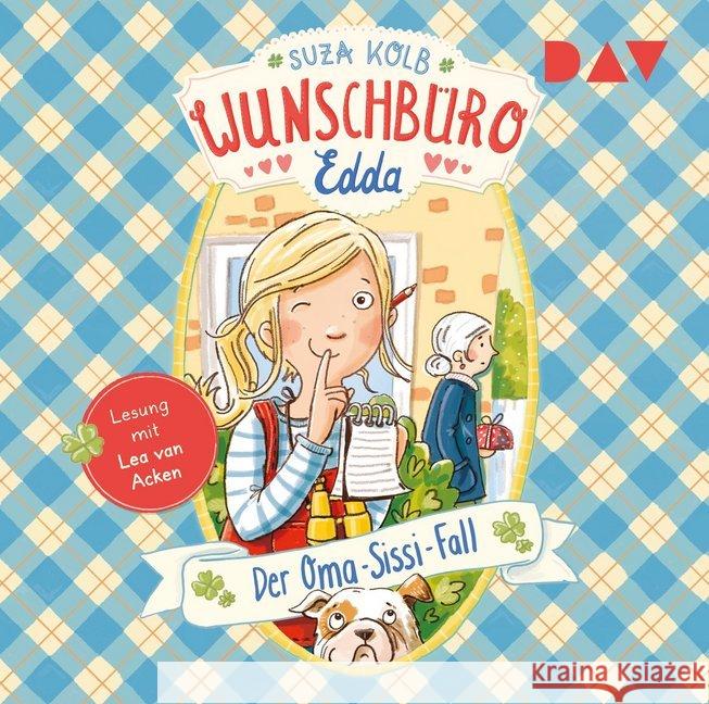 Wunschbüro Edda - Der Oma-Sissi-Fall, 1 Audio-CD : Ungekürzte Lesung mit Lea van Acken (1 CD), Lesung. CD Standard Audio Format Kolb, Suza 9783742414281 Der Audio Verlag, DAV - książka