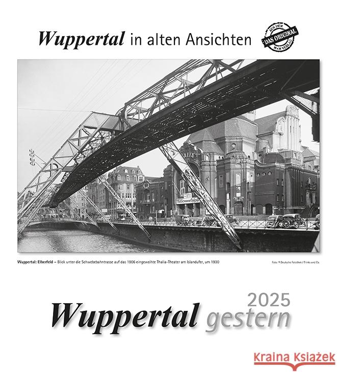 Wuppertal gestern 2025  9783961666386 m + m Verlag - książka