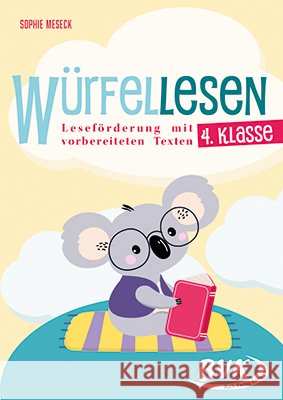 Würfellesen - 4. Klasse Meseck, Sophie 9783965202474 BVK Buch Verlag Kempen - książka