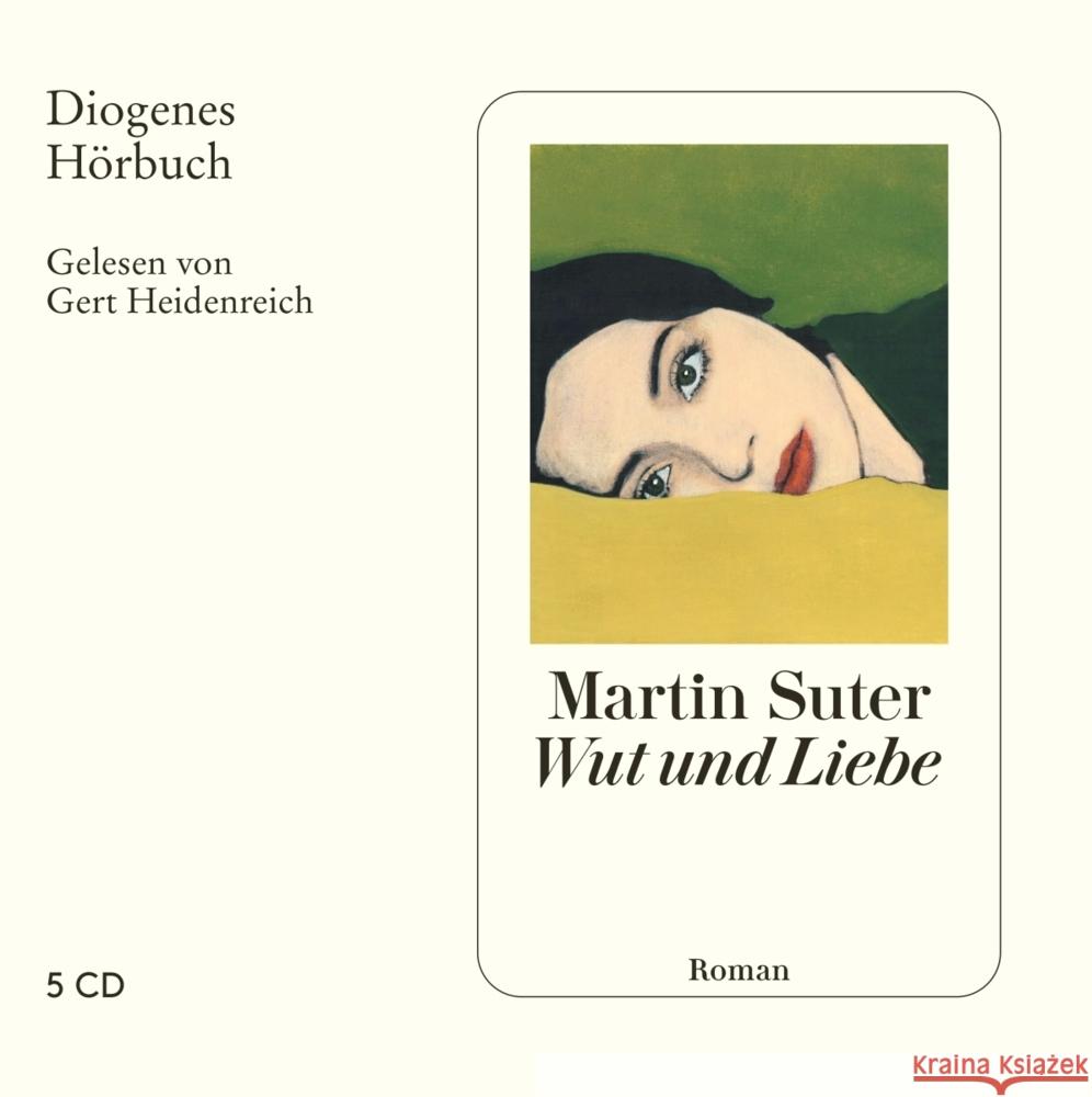 Wut und Liebe Suter, Martin 9783257804591 Diogenes - książka