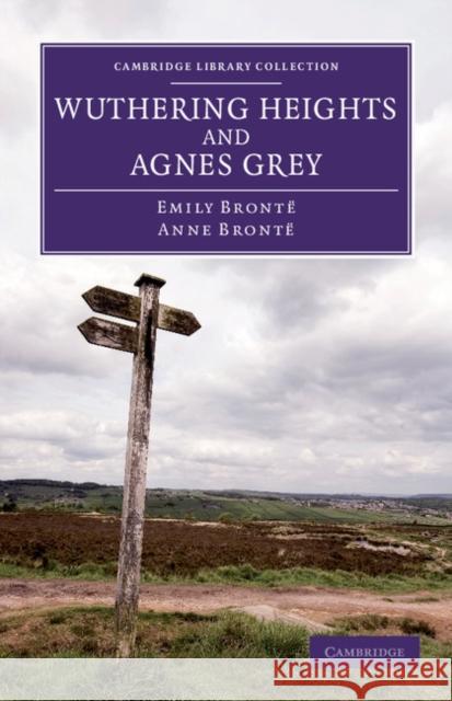 Wuthering Heights and Agnes Grey Emily Bronte Anne Bronte  9781108057066 Cambridge University Press - książka