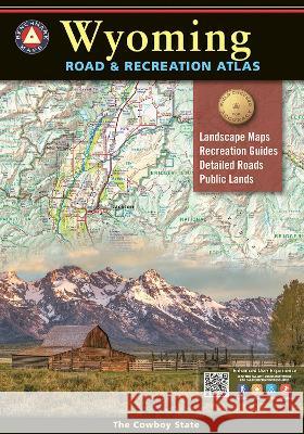 Wyoming Road & Recreation Atlas Benchmark Maps 9780929591797 NGS-Maps - książka