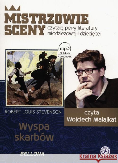 Wyspa skarbów. Książka audio CD MP3 Stevenson Louis Robert 9788311130531 Bellona - książka