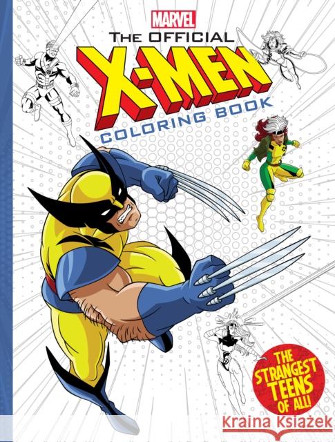 X-Men Coloring Book Scholastic 9781546119968 Scholastic US - książka