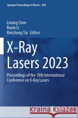 X-Ray Lasers 2023  9783031659157 Springer Nature Switzerland - książka
