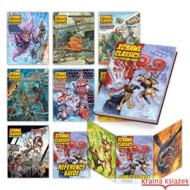 XCC RPG: Xcrawl Classics Complete Collection James M Spahn 9781958809839 Goodman Games LLC - książka