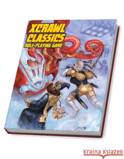 Xcrawl Classics Core Rulebook Brendan LaSalle 9781958809655 Goodman Games - książka