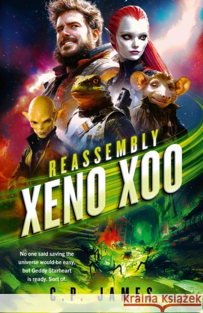 Xeno Xoo: A Humorous Space Opera C.P. James 9781036701338 Vinci Books - książka