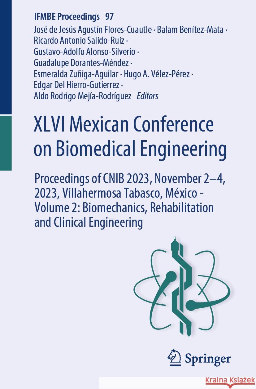 XLVI Mexican Conference on Biomedical Engineering  9783031469350 Springer Nature Switzerland - książka