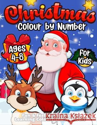 Xmas Colour By Number Hall, Harper 9781989968659 Happy Harper - książka