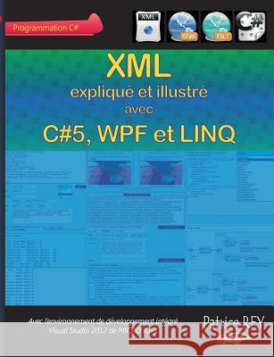 XML avec C#5, WPF et LINQ Patrice Rey 9782322034093 Books on Demand - książka