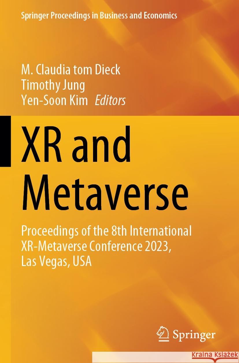 XR and Metaverse  9783031505614 Springer Nature Switzerland - książka
