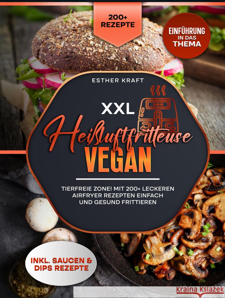 XXL Heißluftfritteuse Vegan Kraft, Esther 9789403787961 Bookmundo - książka