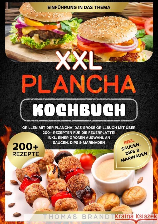 XXL Plancha Kochbuch Brandt, Thomas 9783819053030 epubli - książka