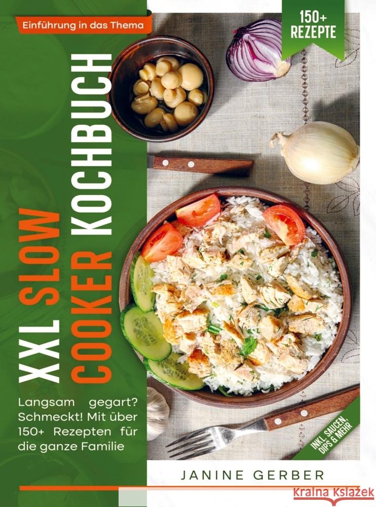 XXL Slow Cooker Kochbuch Janine Gerber 9789403767208 Bookmundo - książka