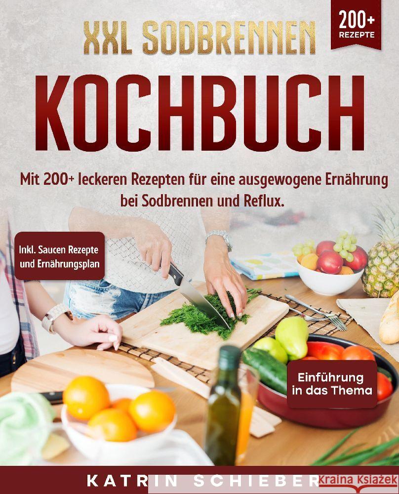 XXL Sodbrennen Kochbuch Schieber, Katrin 9783347987449 tredition - książka