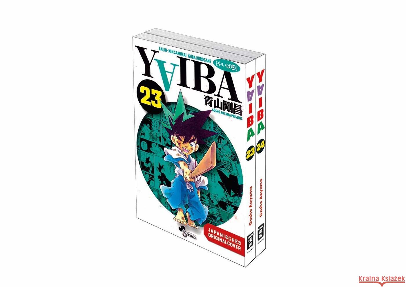 Yaiba Bundle 23+24 Aoyama, Gosho 9783755506232 Egmont Manga - książka