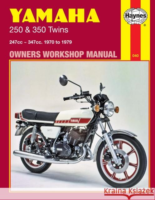 Yamaha 250 & 350 Twins (70 - 79) Jeff Clew 9780856965050 Haynes Publications - książka