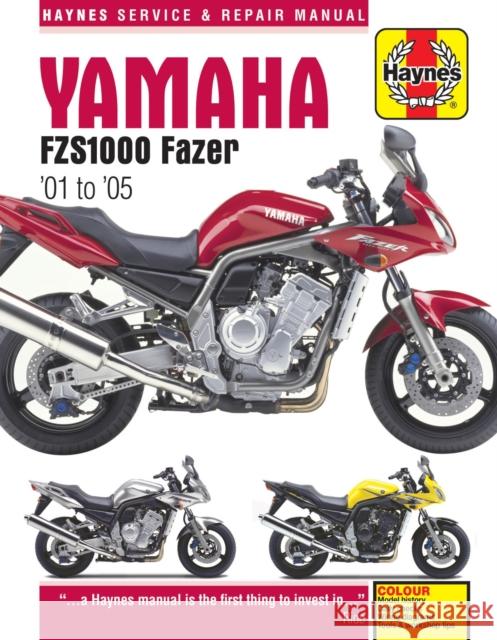 Yamaha FZS1000 Fazer (01 - 05) Haynes Repair Manual Haynes Publishing 9781785212840  - książka