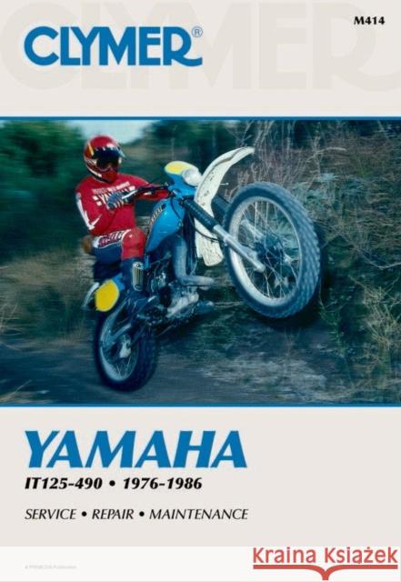 Yamaha It125-490 76-86 Ron Wright 9780892873302 Clymer Publishing - książka