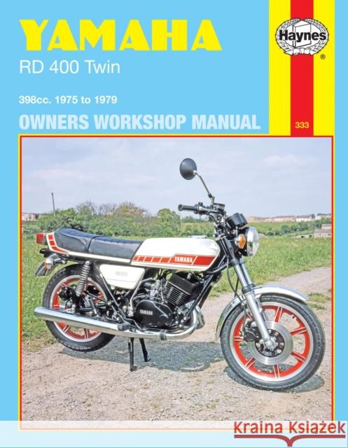 Yamaha RD400 Twin (75 - 79) Haynes Repair Manual Haynes Publishing 9780856965487 Haynes Manuals - książka