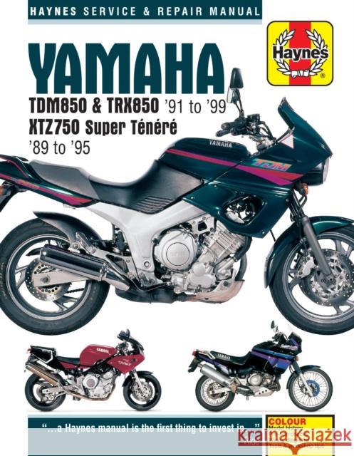 Yamaha TDM850, TRX850 & XTZ750 (89 - 99) Haynes Repair Manual: 89-99 Haynes Publishing 9781785210112 Haynes Publishing Group - książka
