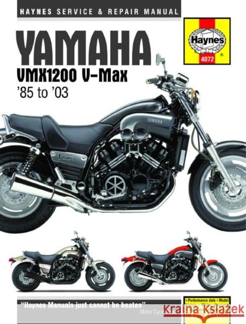 Yamaha V-Max (85 - 03) Haynes Repair Manual Haynes Publishing 9780857338655 Haynes Publishing Group - książka