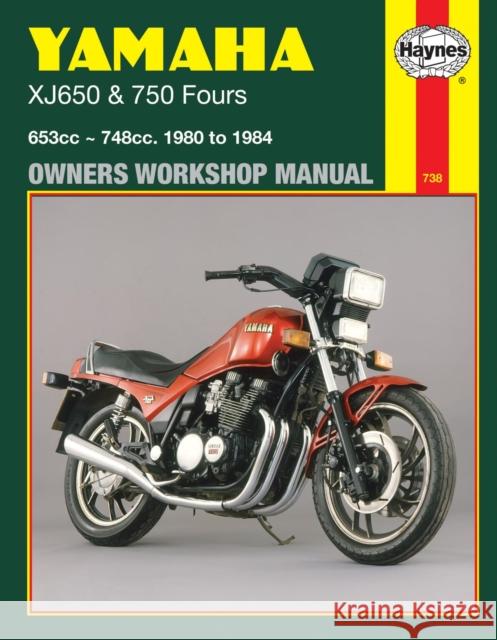 Yamaha XJ650 & 750 Fours (80 - 84) Haynes Repair Manual Haynes Publishing 9781850103530 Haynes Manuals Inc - książka