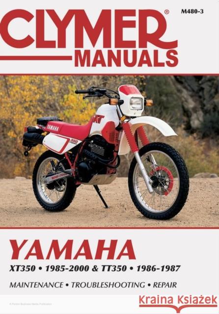 Yamaha XT350 & TT350 Motorcycle (1985-2000) Service Repair Manual Haynes Publishing 9780892878352 Haynes Publishing Group - książka