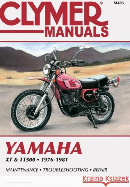 Yamaha XT & Tt Singles 76-81 Mike Bishop 9780892872404 Clymer Publishing - książka