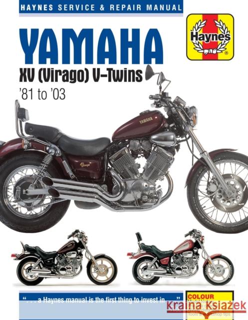 Yamaha XV Virago (81-03) Haynes Repair Manual Haynes Publishing 9780857339034 Haynes Publishing Group - książka