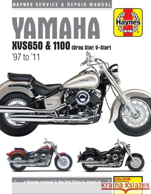 Yamaha XVS650 & 1100 Drag Star/V-Star (97 - 11) Haynes Repair Manual Phil Mather 9781785212697 Haynes Publishing Group - książka