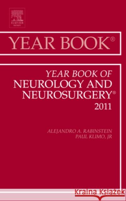 Year Book of Neurology and Neurosurgery: Volume 2011 Rabinstein, Alejandro A. 9780323084185  - książka