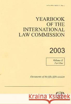 Yearbook of the International Law Commission 2003 United Nations 9789211336795 United Nations - książka