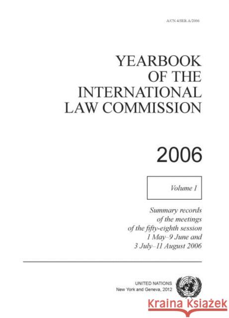 Yearbook of the International Law Commission 2006 United Nations 9789211337211 United Nations - książka