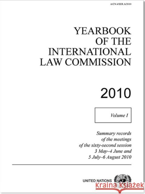 Yearbook of the International Law Commission 2010 United Nations Publications 9789211338348 United Nations - książka
