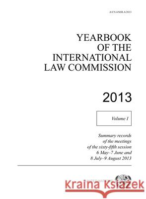 Yearbook of the International Law Commission 2013 United Nations Publications 9789211338638 United Nations - książka