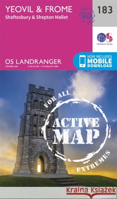 Yeovil & Frome Ordnance Survey 9780319475065 Ordnance Survey - książka