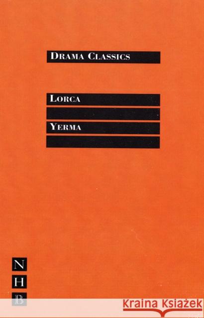 Yerma Federico Lorca 9781854595782  - książka