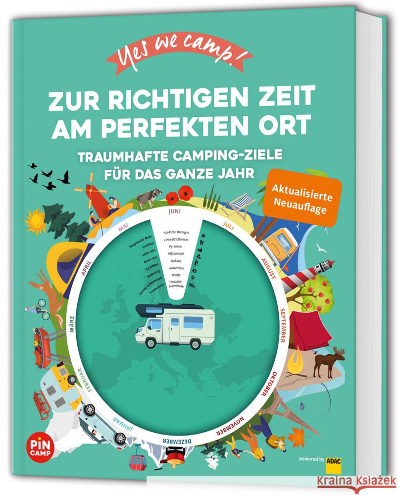 Yes we camp! Zur richtigen Zeit am perfekten Ort Johnen, Ralf 9783986451875 ADAC Reiseführer - książka