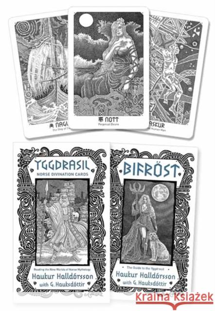Yggdrasil: Norse Divination Cards Haukur Halldorsson G. Hauksdottir 9780738759463 Llewellyn Publications - książka
