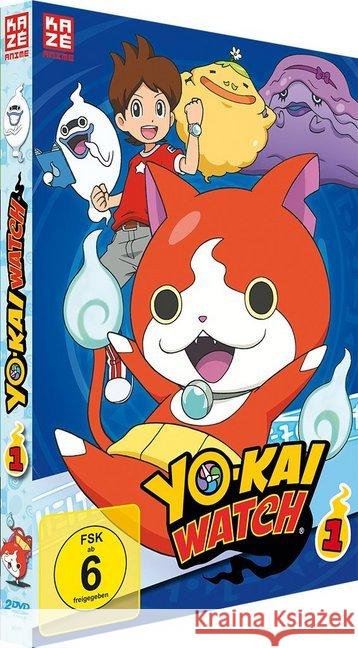 Yo-kai Watch. Nr.1, 2 DVD : Episoden 1-13. Japan  7630017509154 AV Visionen - książka