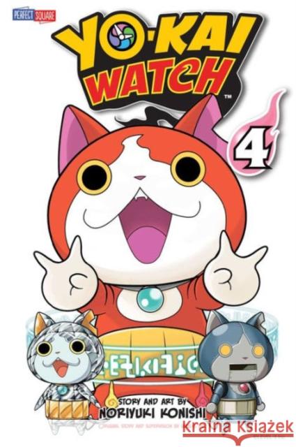 YO-KAI WATCH, Vol. 4 Noriyuki Konishi 9781421582740 Viz Media, Subs. of Shogakukan Inc - książka