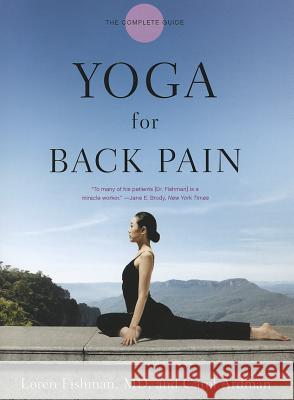 Yoga for Back Pain: The Complete Guide Loren Fishman Carol Ardman 9780393343120 W. W. Norton & Company - książka