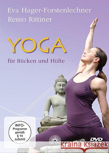 Yoga für Rücken und Hüfte, DVD Rittiner, Remo; Hager-Forstenlechner, Eva 9783866162747 Via Nova - książka