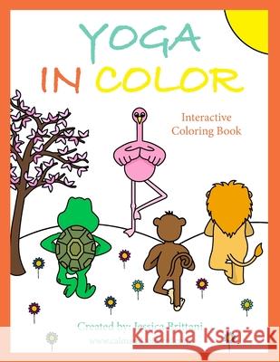 Yoga In Color Jessica Brittani 9781732183117 Calm & Colorful - książka